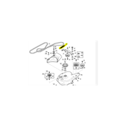 Sprężyna ramienia napinacza John Deere X300R 42 X350R M157247