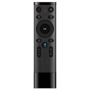 Tastatura Techstar® Q5, Air Mouse, Voice, Telecomanda, 2.4G, Gyroscop, Raza 15 metrii, Compatibila PC, Android