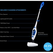 Steam Mop Versatile Multi Surface Steam Cleaner with Detachable Handheld Unit for Floors USA