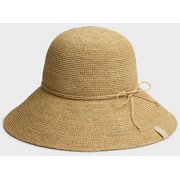 Crochet Raffia Bucket Hat