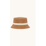 Raffia bucket hat