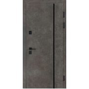 Metāla durvis dzīvoklim TERMO ULTRA (kvadro) Securemme modelis 546/607 ar spoguli